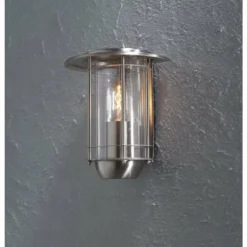 Applique murale Konstsmide Trento Acier inoxydable, 1 lumière