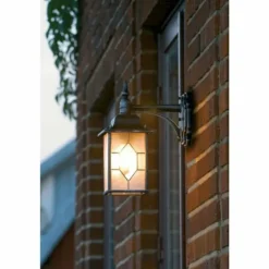 Applique murale Konstsmide Milano Noir, 1 lumière