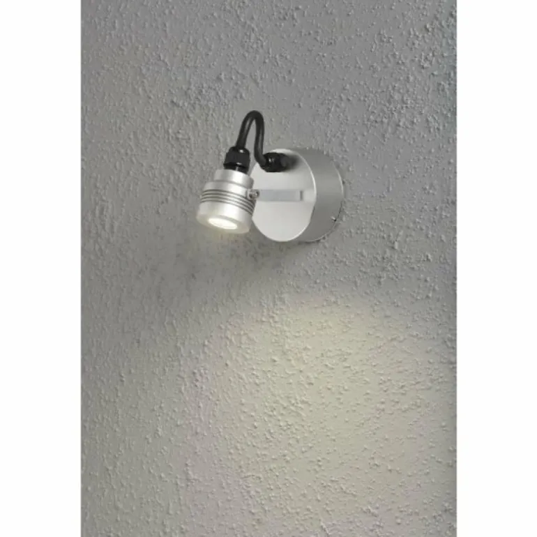 Applique murale Konstsmide Monza LED Aluminium, 1 lumière