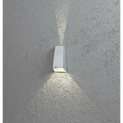 Applique murale Konstsmide Imola LED Gris, 2 lumières