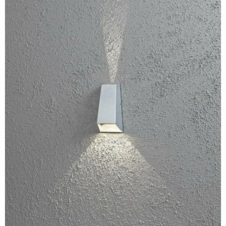 Applique murale Konstsmide Imola LED Gris, 2 lumières