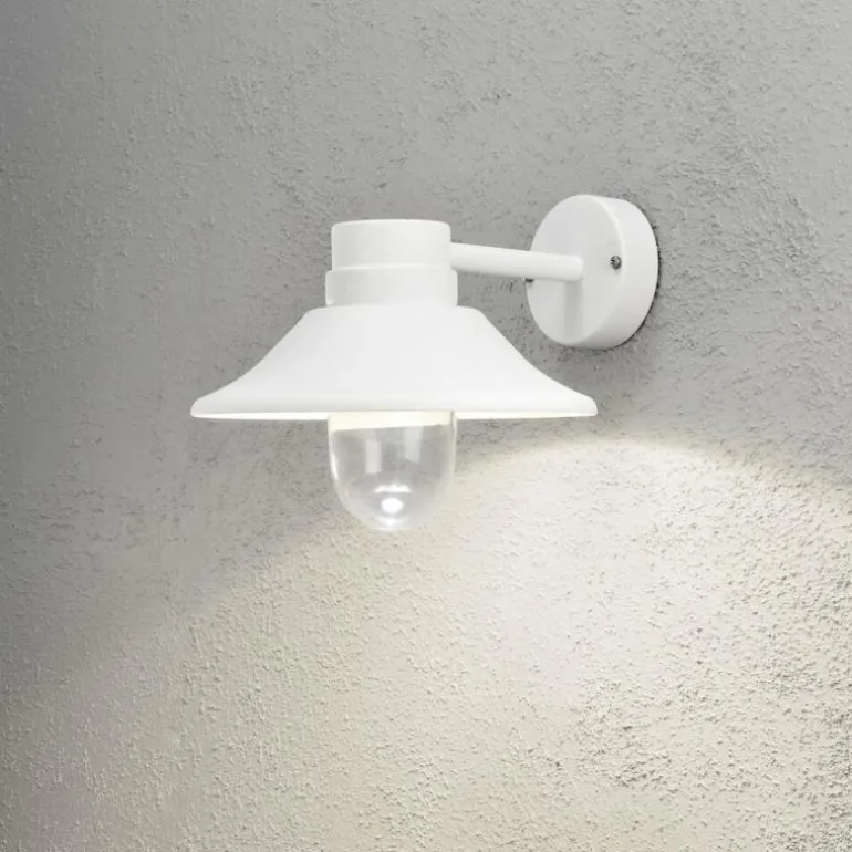 Applique murale Konstsmide Vega LED Blanc, 1 lumière