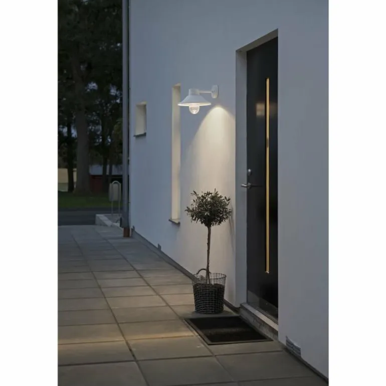 Applique murale Konstsmide Vega LED Blanc, 1 lumière