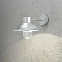 Applique murale Konstsmide Vega LED Zingué, 1 lumière