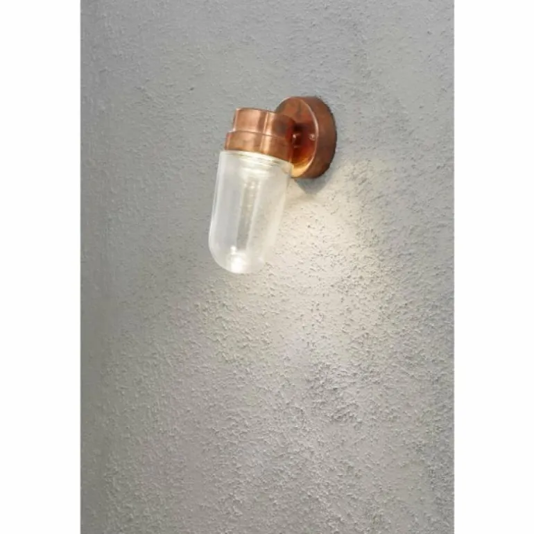 Applique murale Konstsmide Vega LED Cuivre, 1 lumière