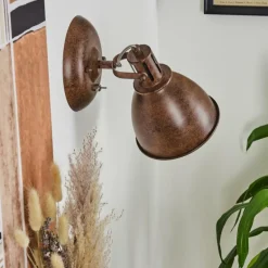 Applique murale Koppom Rouille, 1 lumière