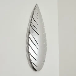 Applique murale Krokom Argenté, 2 lumières