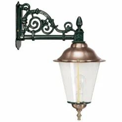 Applique murale KS Verlichting Durgerdam Vert, Cuivre, 1 lumière