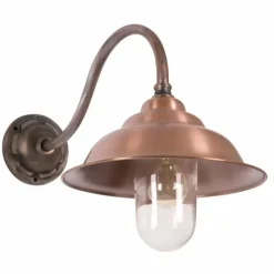 Applique murale KS Verlichting Savoye Bronze, Cuivre, 1 lumière