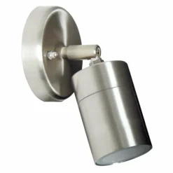 Applique murale KS Verlichting Schijnspot Acier inoxydable, 1 lumière