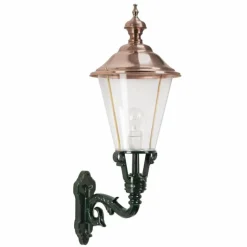 Applique murale KS Verlichting Enkhuizen Vert, Cuivre, 1 lumière