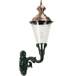 Applique murale KS Verlichting Volendam Vert, Cuivre, 1 lumière