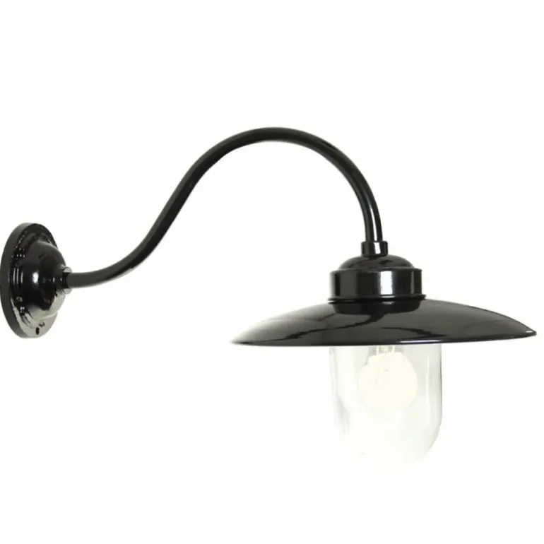 Applique murale KS Verlichting Solingen Noir, 1 lumière