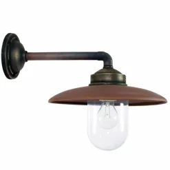 Applique murale KS Verlichting Palazzo Bronze, 1 lumière