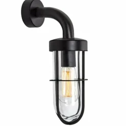 Applique murale KS Verlichting Porto Noir, 1 lumière