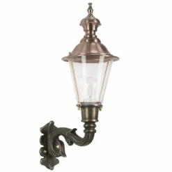 Applique murale KS Verlichting Ravensburg Bronze, 1 lumière