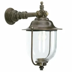 Applique murale KS Verlichting Lindau Bronze, 1 lumière