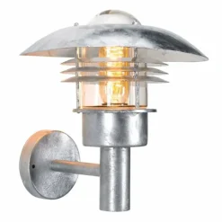 Applique murale KS Verlichting Riga Acier inoxydable, 1 lumière