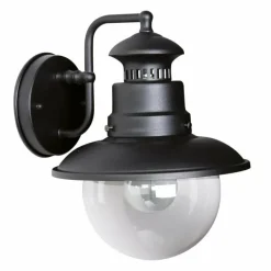 Applique murale KS Verlichting Salo Noir, 1 lumière