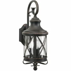 Applique murale KS Verlichting Romantica Brun, 3 lumières