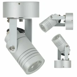 Applique murale KS Verlichting Beamer Aluminium, 1 lumière