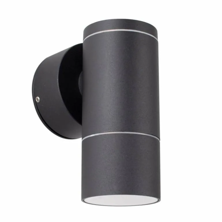 Applique murale KS Verlichting Ray Noir, 1 lumière