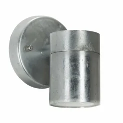 Applique murale KS Verlichting Down Acier inoxydable, 1 lumière