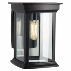 Applique murale KS Verlichting Carlton Noir, 1 lumière