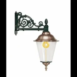 Applique murale KS Verlichting Durgerdam Noir, 1 lumière