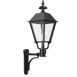 Applique murale KS Verlichting Bergen Noir, 1 lumière