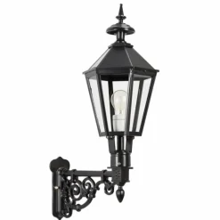 Applique murale KS Verlichting Spaarne Noir, 1 lumière