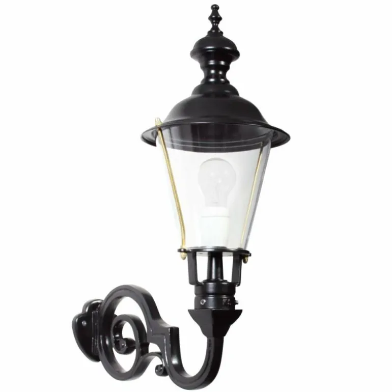 Applique murale KS Verlichting Amstel Noir, 1 lumière