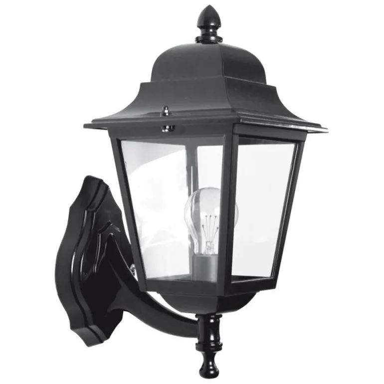 Applique murale KS Verlichting Sorrento Noir, 1 lumière