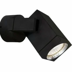 Applique murale KS Verlichting Cubic Noir, 1 lumière