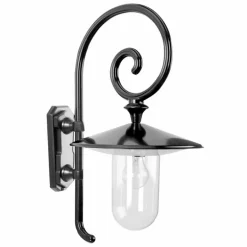 Applique murale KS Verlichting Louvre Noir, 1 lumière