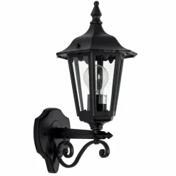 Applique murale KS Verlichting Sfeero Noir, 1 lumière