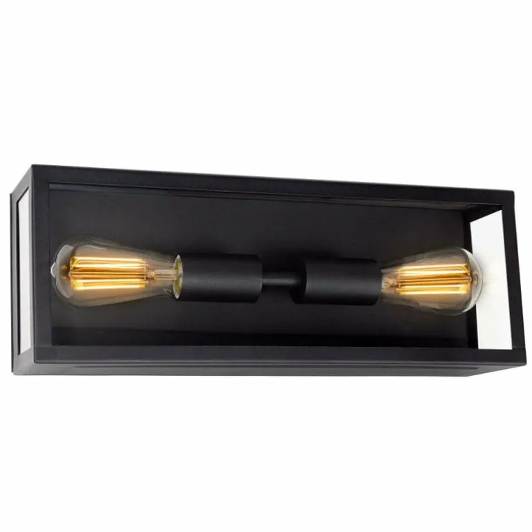 Applique murale KS Verlichting Twilight Noir, 1 lumière