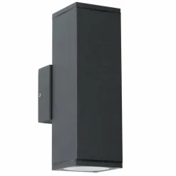 Applique murale KS Verlichting Kelvin Noir, 2 lumières