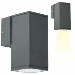 Applique murale KS Verlichting Kelvin Anthracite, 1 lumière