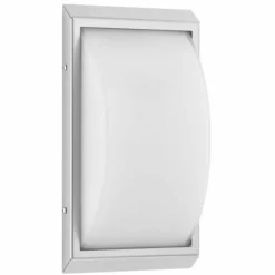 Applique murale LCD Espelkamp Acier inoxydable, 1 lumière, Détecteur de mouvement