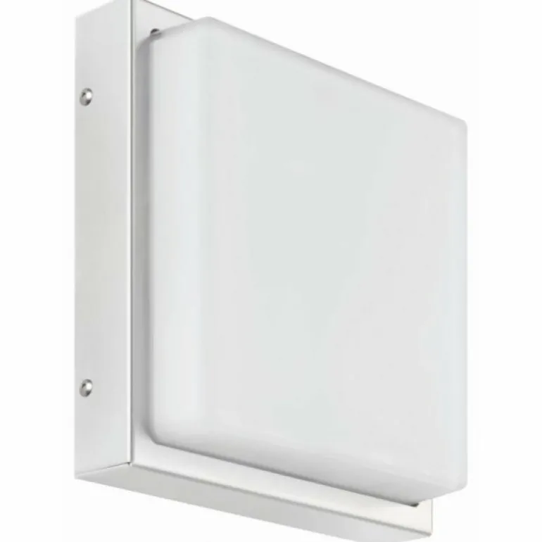 Applique murale LCD Esslingen Acier inoxydable, 2 lumières