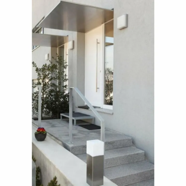 Applique murale LCD Esslingen Acier inoxydable, 2 lumières