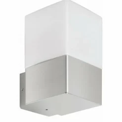 Applique murale LCD Falkenstein Acier inoxydable, 1 lumière