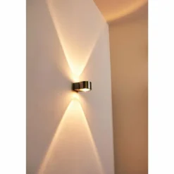 Applique murale LCD Fehmarn Acier inoxydable, 1 lumière