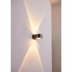 Applique murale LCD Fehmarn Acier inoxydable, 1 lumière