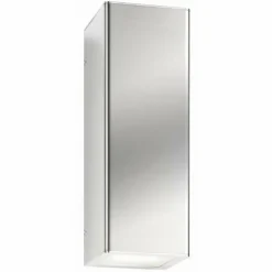 Applique murale LCD Fehmarn Acier inoxydable, 2 lumières