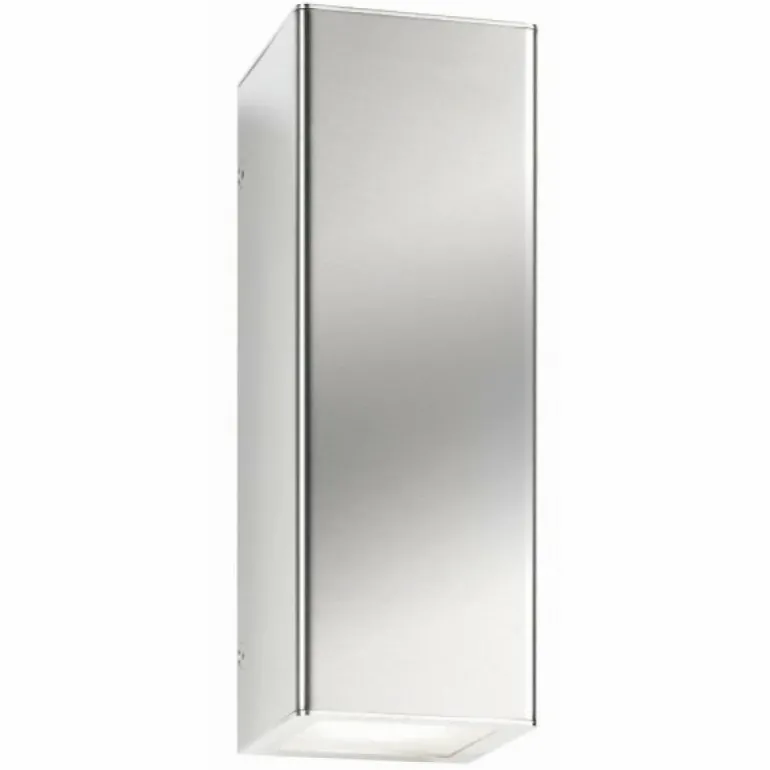 Applique murale LCD Fehmarn Acier inoxydable, 2 lumières