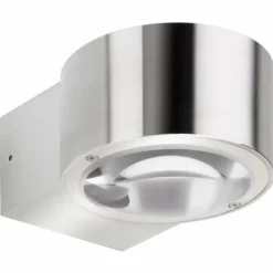 Applique murale LCD Fehmarn Acier inoxydable, 1 lumière