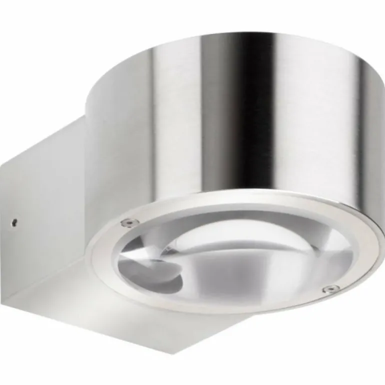 Applique murale LCD Fehmarn Acier inoxydable, 1 lumière