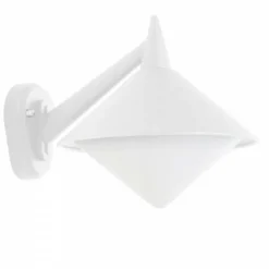 Applique murale LCD Lengenfeld Blanc, 1 lumière